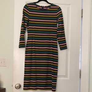 J. Crew Striped Dress